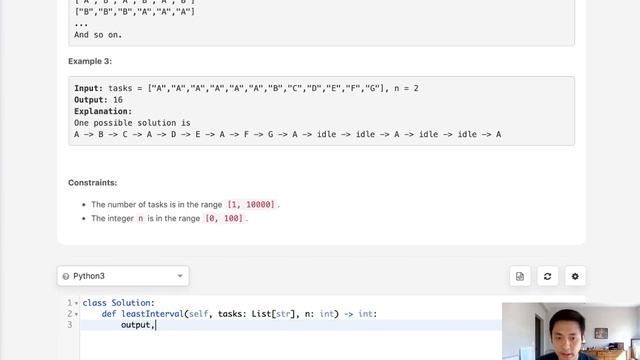 Leetcode - Task Scheduler (Python) смотреть онлайн