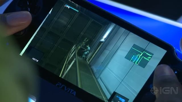 Metal Gear Solid HD Collection Gameplay - E3 2012 [PS Vita Off Screen] смотреть онлайн