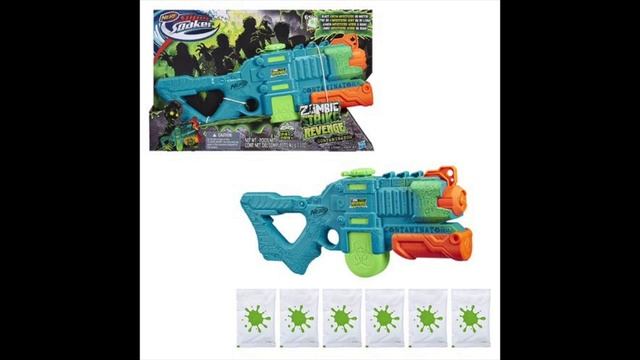 Nerf News - NERF Super Soaker Zombie Strike Revenge Contaminator смотреть онлайн