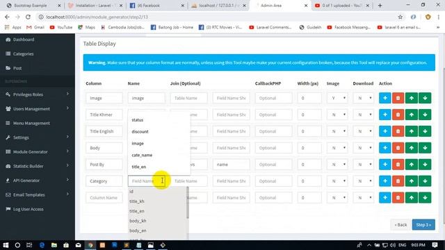 Laravel-Website Part-3-How to create a website (Blog) in laravel.wmv смотреть онлайн