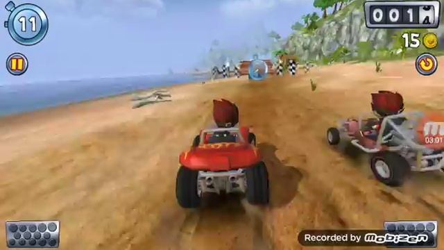 Прохожим игру Beach Buggy Blitz смотреть онлайн