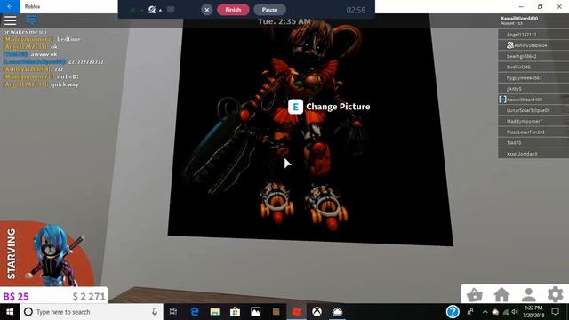 ROBLOX FNAF POSTER CODES!!! смотреть онлайн