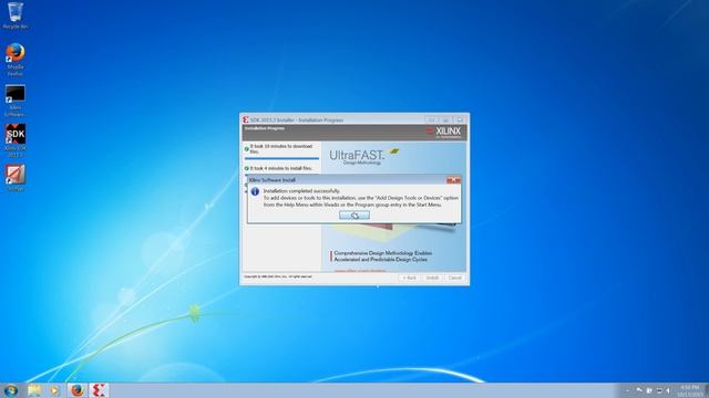 Xilinx SDK Install for snickerdoodle (Windows) смотреть онлайн