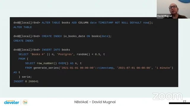 Webinar Live | Niente bug se ti affidi all’elefante: postgreSQL e la row-level security- D. Mugnai смотреть онлайн