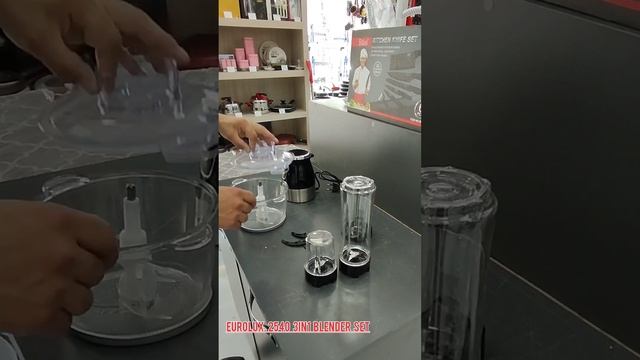 Eurolux EU-FC2540YGB 3in1 dograyici blender смотреть онлайн
