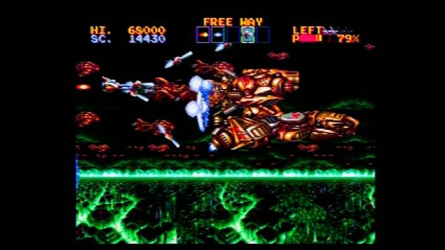 Lightening Force: Quest for the Darkstar Gameplay | Genesis смотреть онлайн