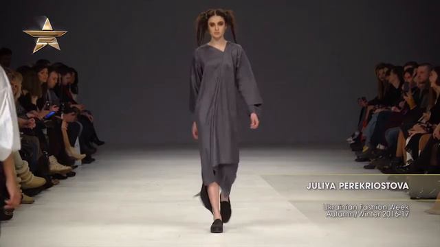 Показ - JULIYA PEREKRIOSTOVA, Ukrainian Fashion Week, Осень-Зима 2016-17 смотреть онлайн