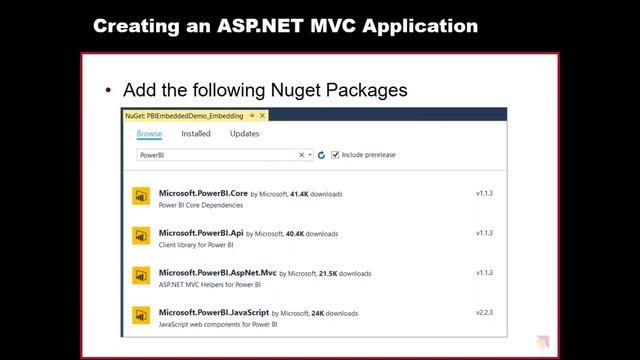 Developing Custom Applications using Power BI Embedded смотреть онлайн