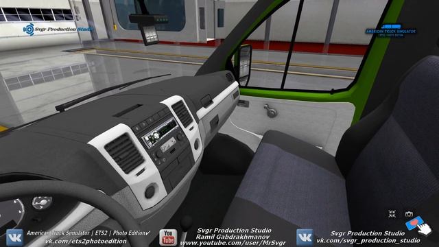 [ETS2 V1.24s] Обзор мода ГАЗ 3302 Бизнес.