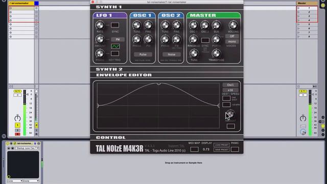 Как работает синтезатор. Envelope editor. смотреть онлайн