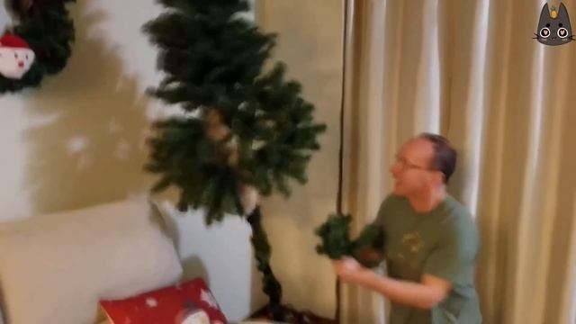 Cats vs Christmas Trees! (A Compilation) смотреть онлайн