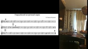 Гвардейский Встречный Марш Военно-Морского Флота - Н.П. Иванов-Радкевич (Xylophone cover)