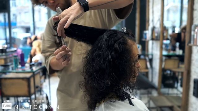How To Cut Curly Hair. Super Curly Haircut