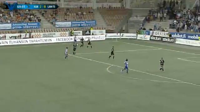 HJK Helsinki   FC Lahti 01 July 2013 2 Half