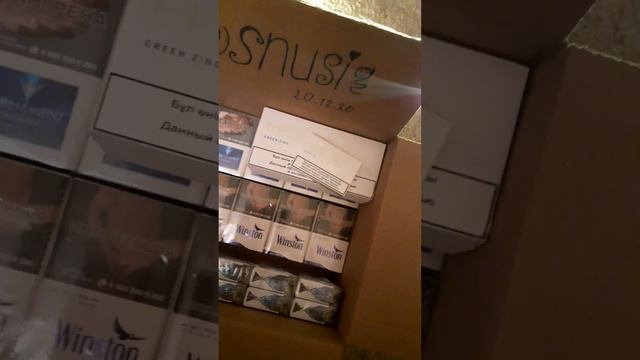 Сигареты оптом. Распаковка посылки от Snusig. смотреть онлайн