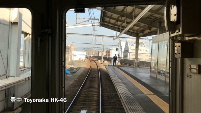 Путешествие на поезде Мино Умеда → Мино Ханкю Такарадзука Line Minoh Line 5100 series смотреть онлайн