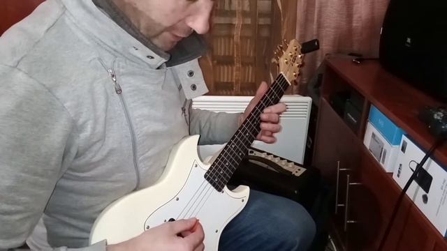 VOX SDC 1 Mini электро гитара и процессор Ammoon PockRock как звучит в акустическом комбо усилителе смотреть онлайн