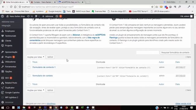 Como Inserir reCAPTCHA no Contact Form 7 (Antigo) смотреть онлайн