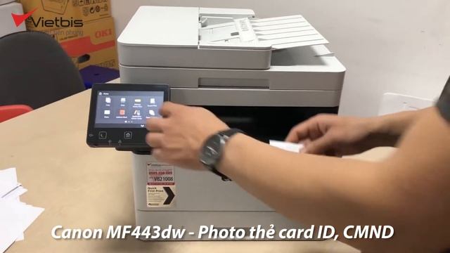 Trải nghiệm các tính năng của máy in đa năng Canon MF443dw - VIETBIS.VN смотреть онлайн