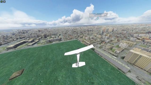 ?Microsoft Flight Simulator 2020! Над городами!✈️ КРАСНОДАР #1