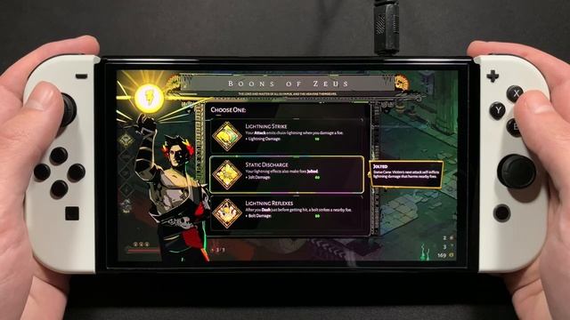 Hades on Nintendo Switch OLED #2 смотреть онлайн