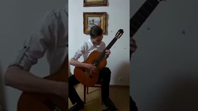 И.С.Бах.Прелюдия D minor BWV 999. Наумов Данил. смотреть онлайн