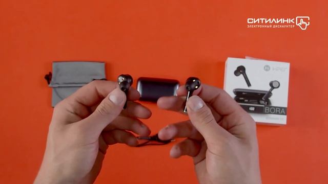 Обзор наушников с микрофоном HIPER TWS BORA | Ситилинк смотреть онлайн