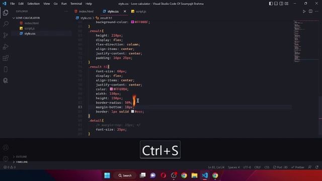 How to make a Love calculator using HTML, CSS & JavaScript смотреть онлайн