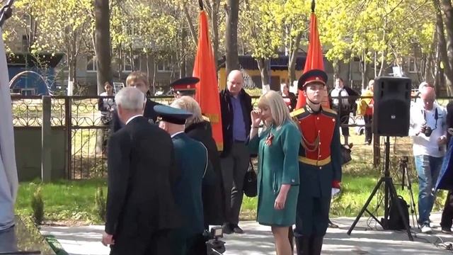 Новости. Открытие памятника имени Подольских Курсантов [г. Климовск 7.05.15] смотреть онлайн