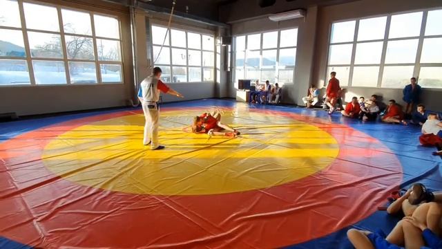 60 кг. Лунин Матвей. Краевой турнир по борьбе самбо памяти А. Астафьева. смотреть онлайн