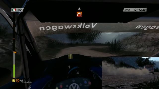 WRC 4 by Milestone Gameplay - Rally Mexico - Volkswagon Polo R смотреть онлайн
