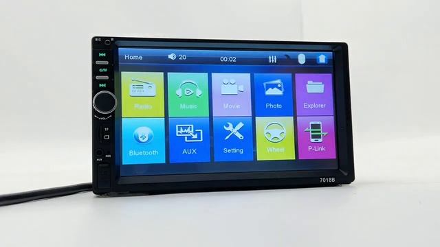 DOUBLE DIN CAR MP5 PLAYER 7018B смотреть онлайн