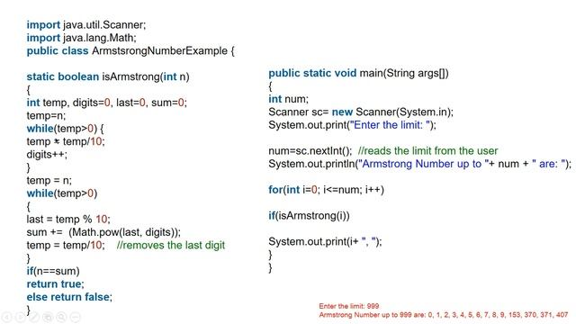 Java Tu-17 Armstrong number смотреть онлайн
