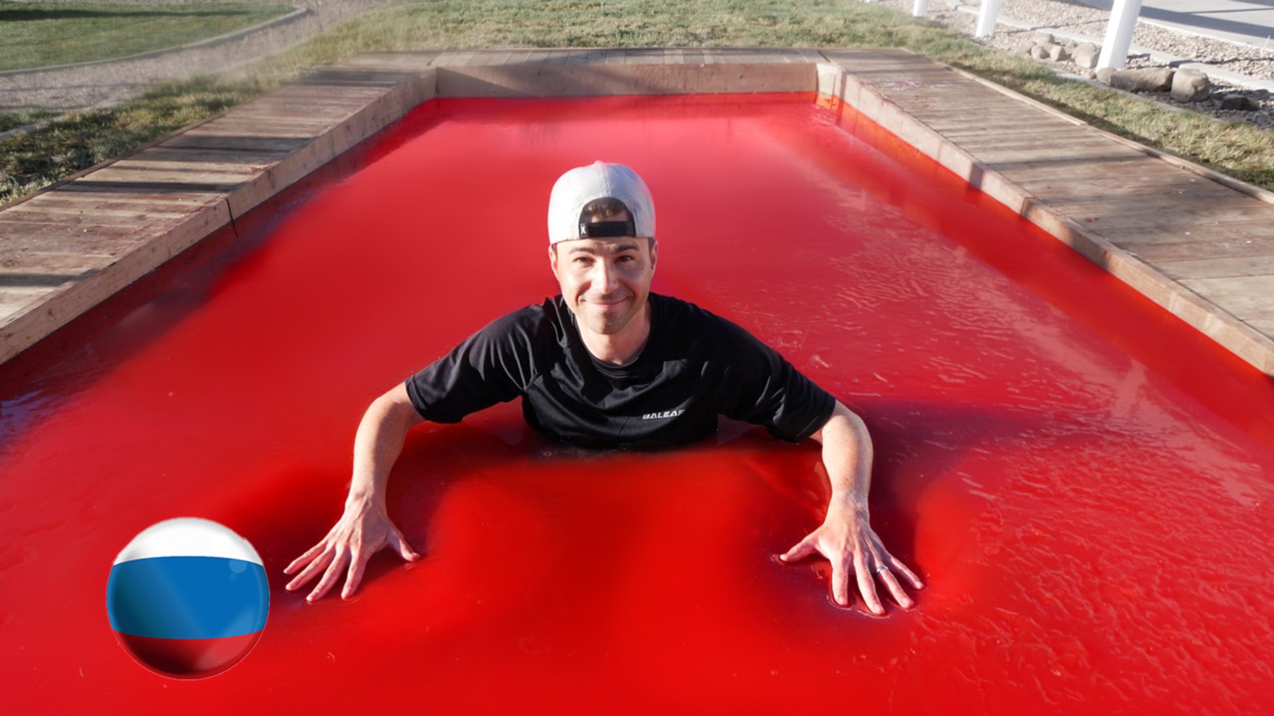 [Mark Rober] Самый Большой Бассейн с Желе в Мире - Можно ли плавать в Желе? [Марк Робер] смотреть онлайн