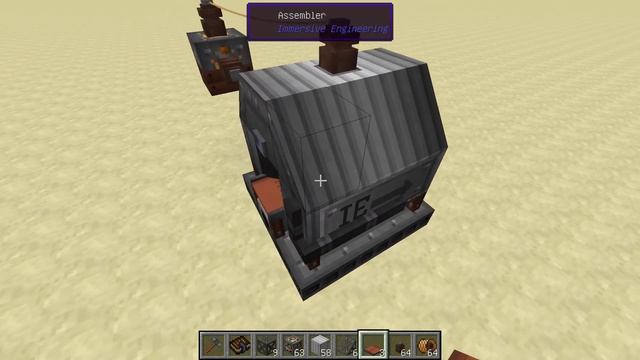 Авто верстак (Assembler) в Immersive Engineering