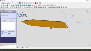 FreeCAD Tutorial for beginners, knife-38
