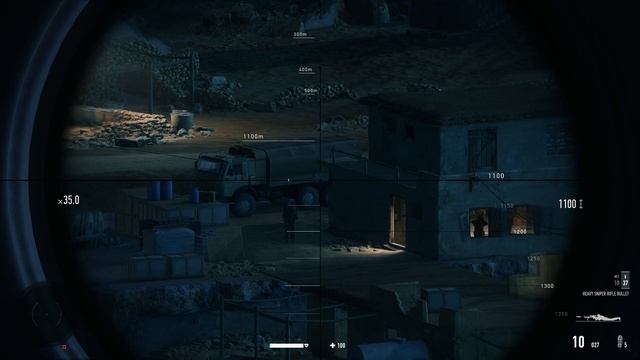 Sniper Ghost Warrior Contracts 2 Gameplay - Kill all suspects without raising the alarm challenge смотреть онлайн