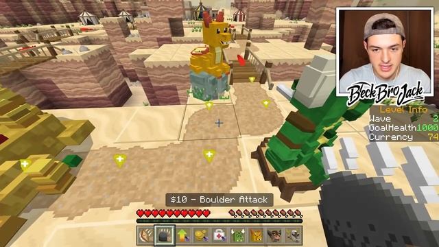 *DRAGON* TOWER DEFENSE GAMEMODE in MINECRAFT! смотреть онлайн