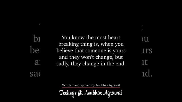 When Your Best Friend Changes - A Heart Melting Message by @AnubhavAgrawal смотреть онлайн