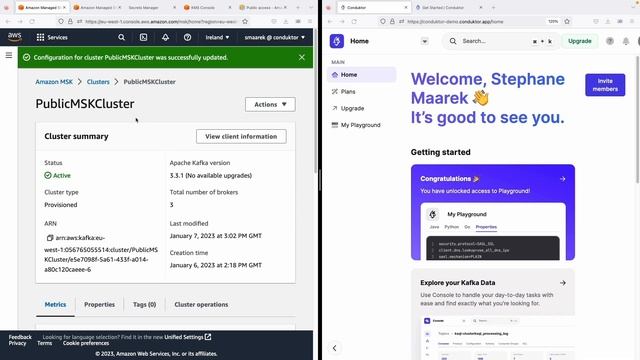 Conduktor - Connecting Amazon MSK смотреть онлайн