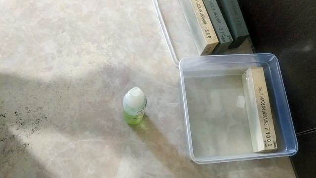 Нож от рубанка ЗАТОЧКА с помощью костыля на точильных камнях от KosiM