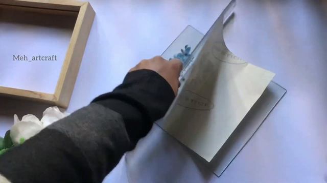 Transparent glass frame making in malayalam || How to print || How to stick смотреть онлайн