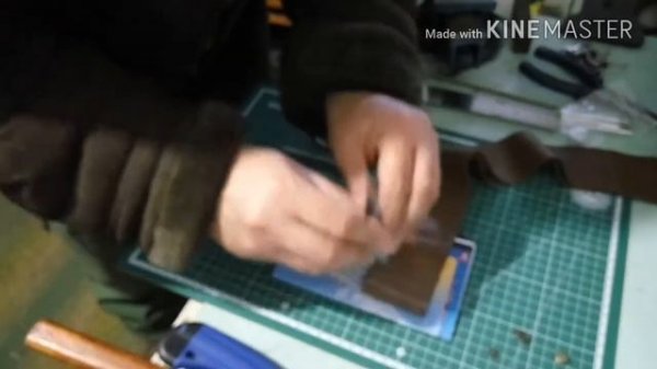 Ремень для правки  бритвы,делаем сами