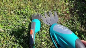 Отзыв аккумуляторные и ручные ножницы для травы Gardena accucut, Klever, Fiskars GS42, 111260