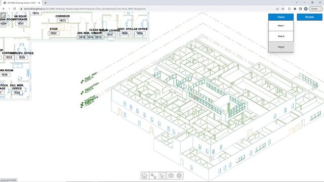 2D DWG Viewer Demo Walkthrough смотреть онлайн