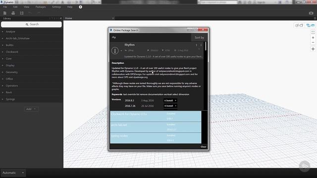 Dynamo Package Manager смотреть онлайн
