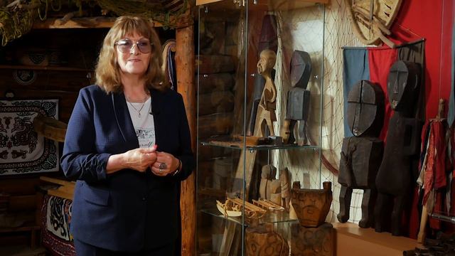 Этночтения. Обрядово-ритуальная скульптура нанайцев. Музей села Верхняя Эконь Комсомольского района