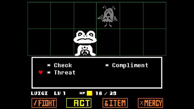 Luigi Plays Undertail Part 1