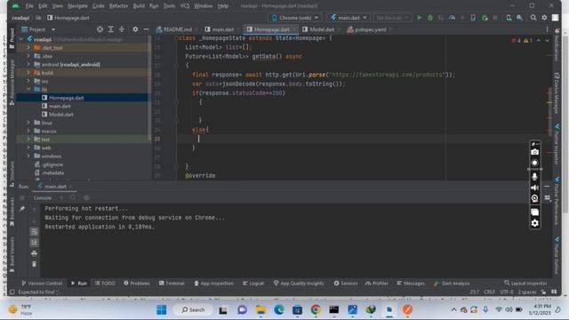Fetching Data from API | Part - 1 | HTTP get Request in Flutter | Urdu/Hindi смотреть онлайн
