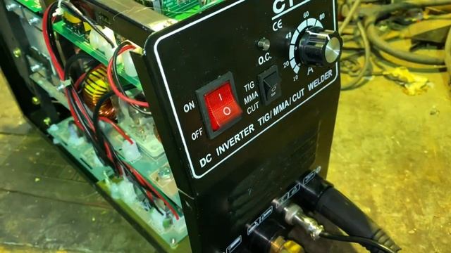 Плазморез с Aliexpress ремонт.CT-312 3в1 (tig,mma,cut) смотреть онлайн